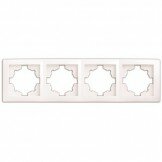 Рамка 4-секционная DELUX 10040372